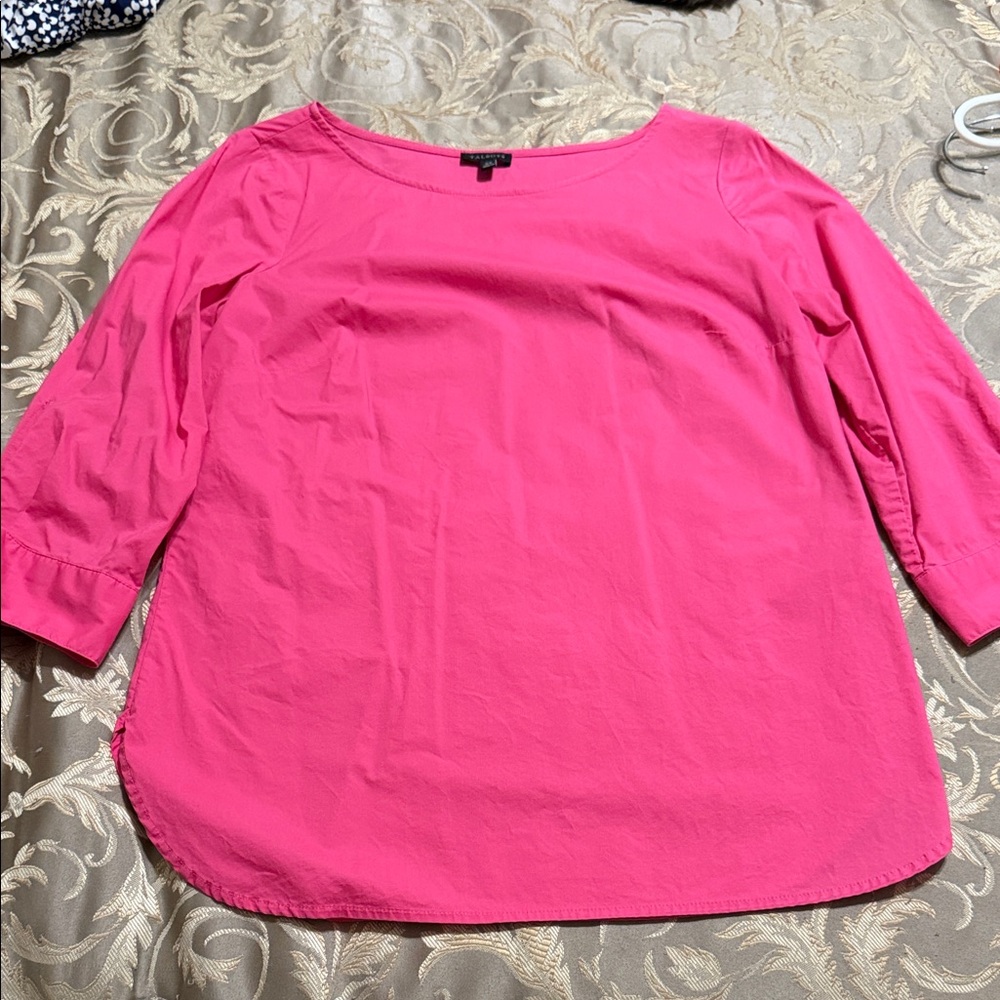 Talbots Fuchsia Blouse